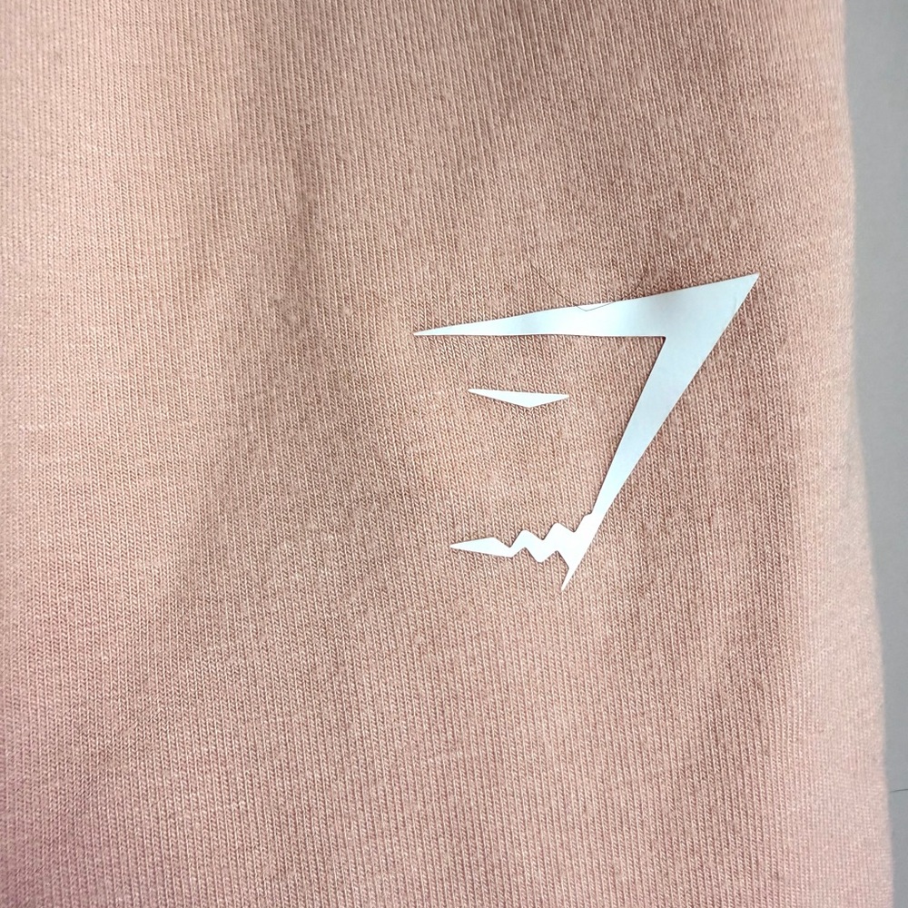 Gymshark Peach Joggers Womens Small Drawstring Athletic Sweatpants Lounge - Picture 4 of 6